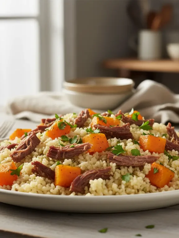 Arroz De Couve Flor Com Carne Seca