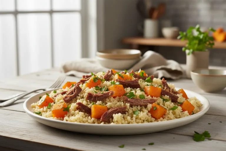 Arroz De Couve Flor Com Carne Seca