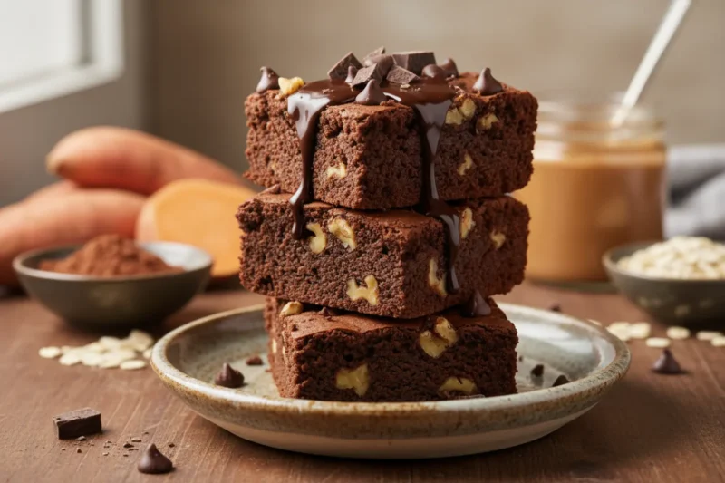 Brownie De Batata Doce Fit