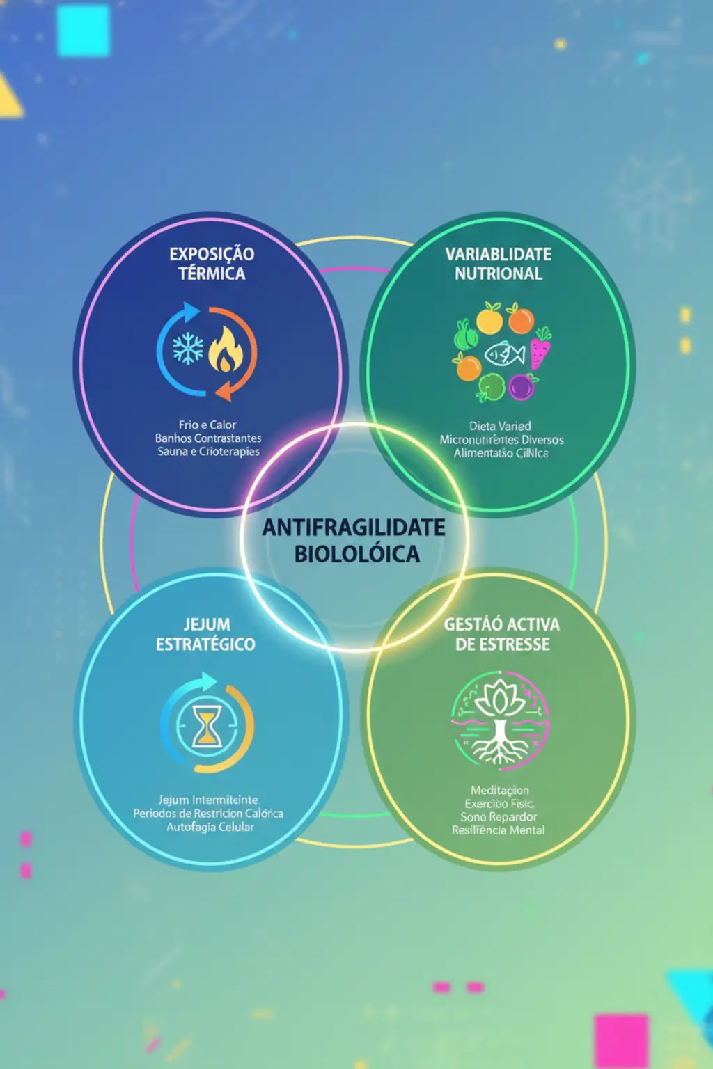 Antifragilidade Biológica e o Caminho para uma Saúde Real 1 Infográfico da receita