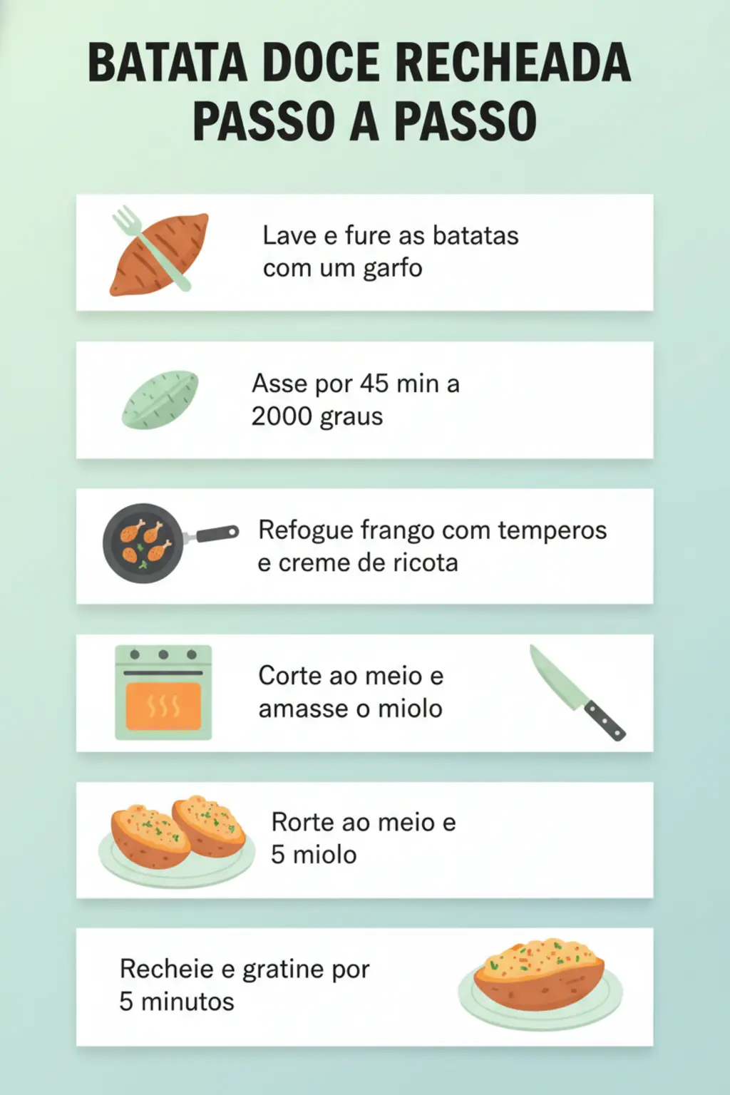 Infográfico da receita