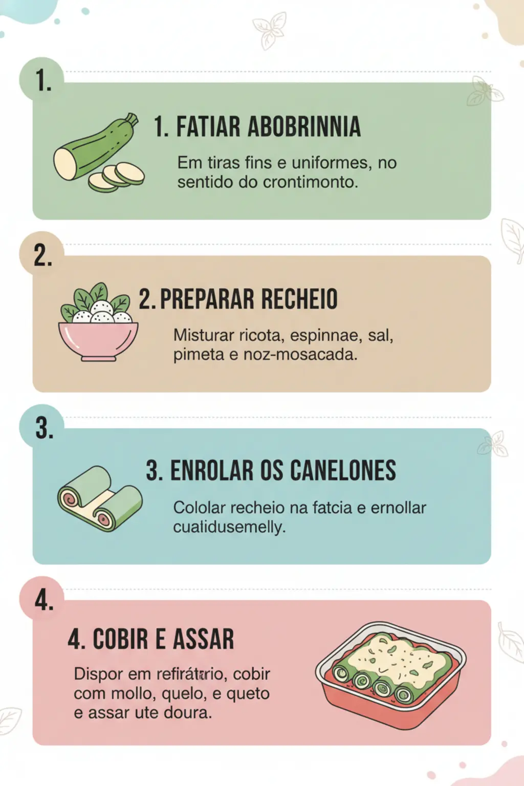 Infográfico da receita