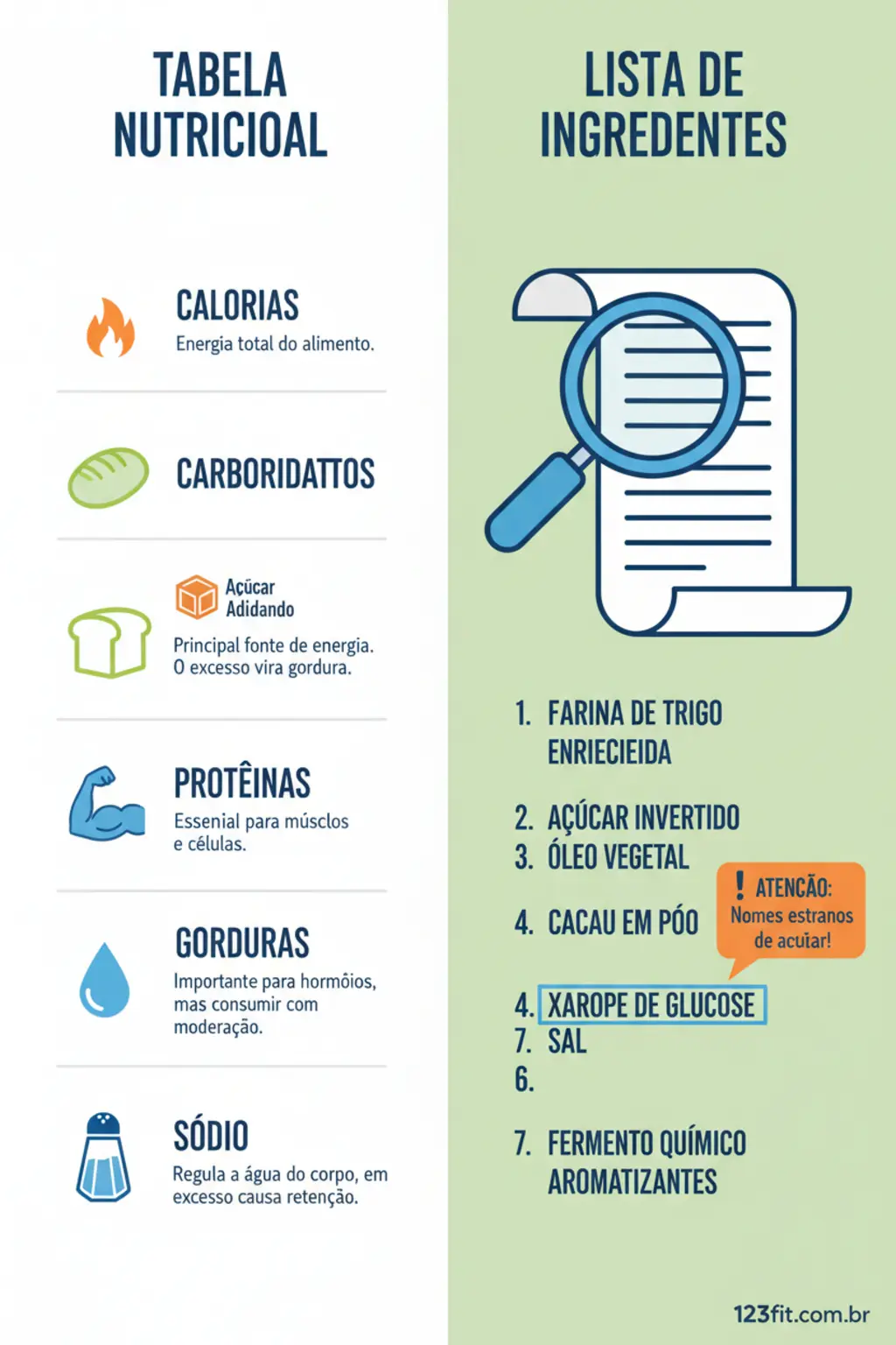 Infográfico da receita