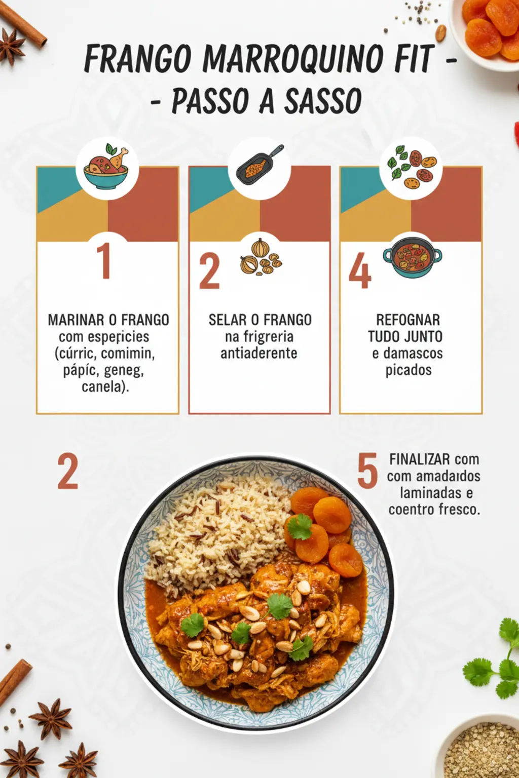 Infográfico da receita