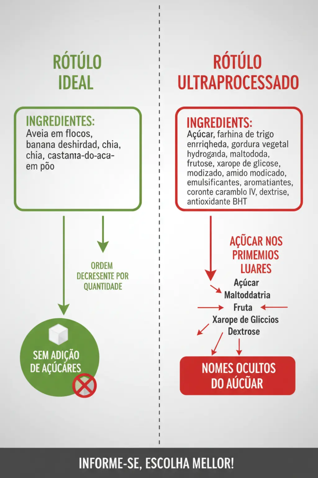 Infográfico da receita
