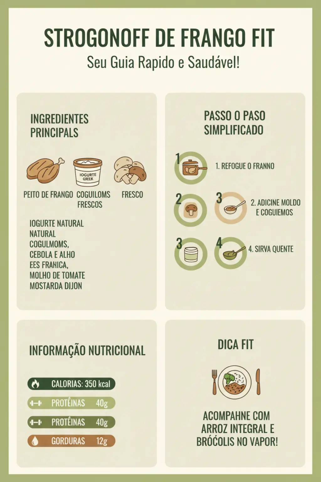 Infográfico da receita