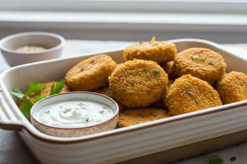 Nugget De Grao De Bico E Cenoura Fit