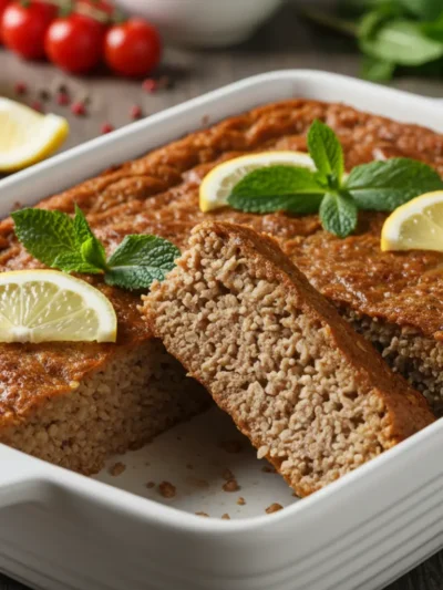 Quibe de forno fit