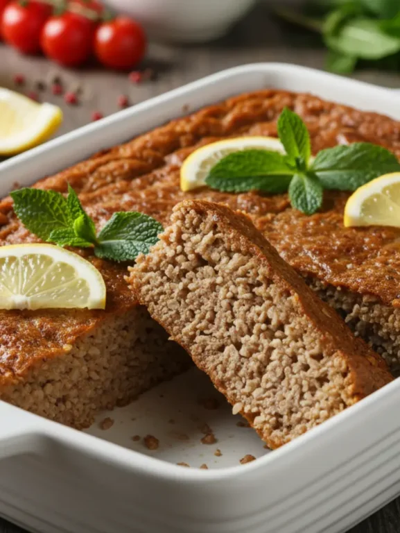 Quibe de forno fit