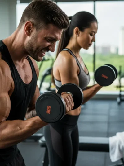 Treino de bracos para hipertrofia